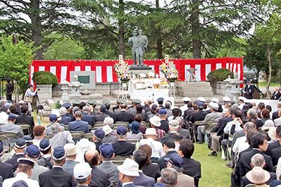 予科練戦没者慰霊祭 （慰霊祭会場風景）